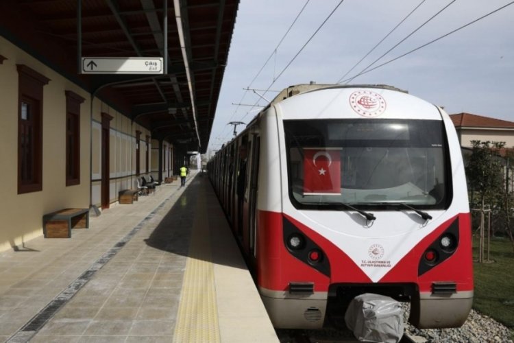 Sirkeci-Kazlı&ccedil;eşme Raylı Sistem Hattı bug&uuml;n a&ccedil;ılacak