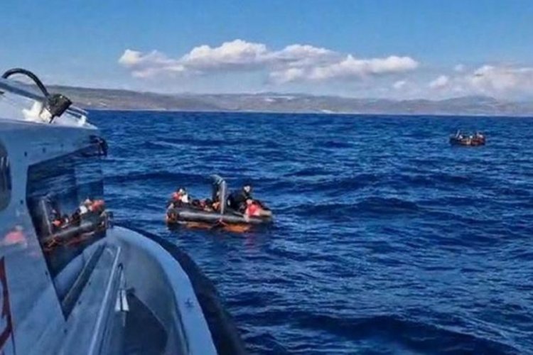 &Ccedil;anakkale'de ka&ccedil;ak g&ouml;&ccedil;men operasyonu