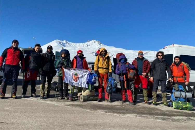 3917 rakımdan İneg&ouml;l'e selam