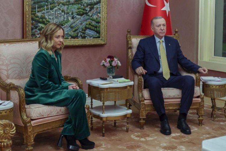 İtalya Başbakanı Meloni, Cumhurbaşkanı Erdoğan'ın doğum g&uuml;n&uuml;n&uuml; kutladı