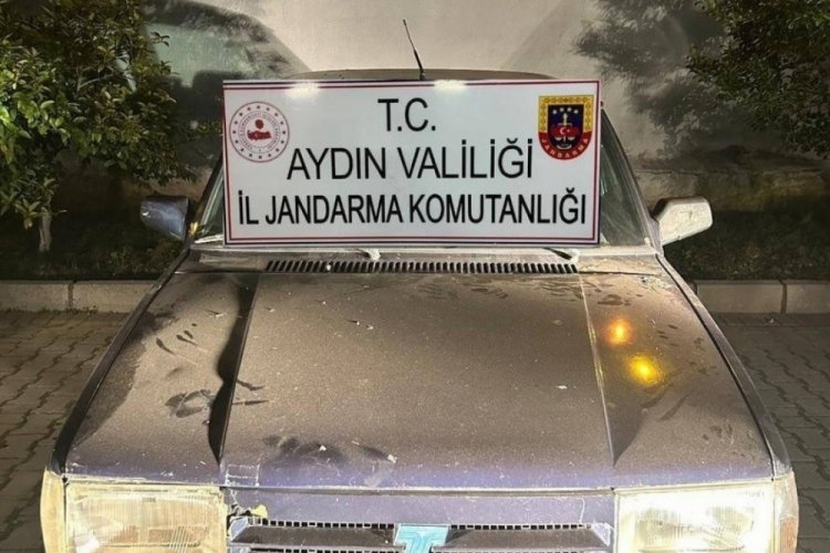 Aydın'da &ccedil;alınan otomobil İzmir'de bulundu
