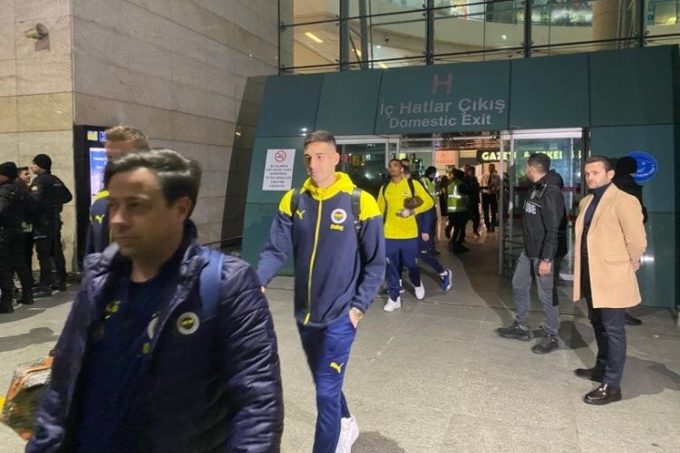 Fenerbah&ccedil;e kafilesi Ankara'ya geldi