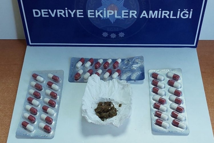 Edirne Keşan'da sentetik ecza ve uyuşturucu ele ge&ccedil;irildi
