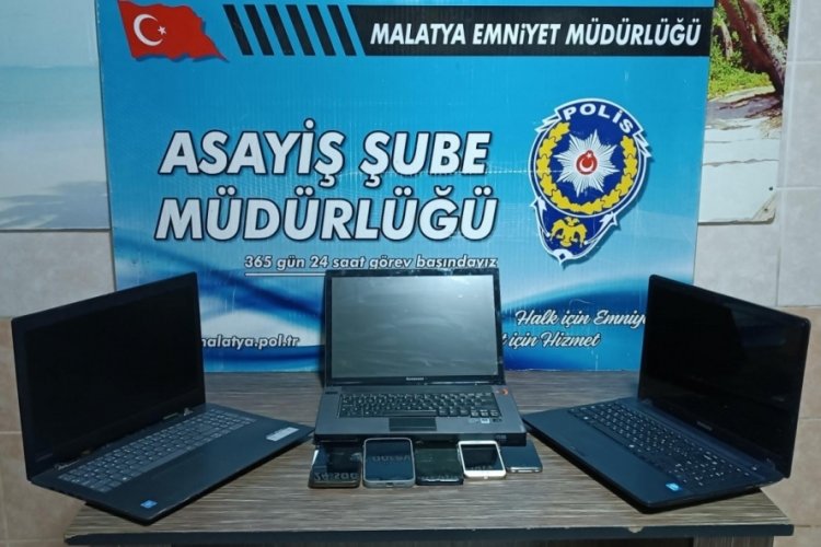 Malatya'da yasadışı bahis dolandırıcıları polise takıldı