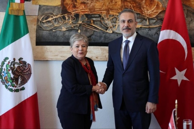 Dışişleri Bakanı Fidan, Meksikalı mevkidaşı Ibarra ile g&ouml;r&uuml;şt&uuml;