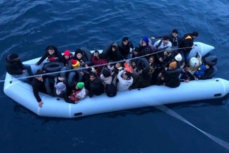 &Ccedil;anakkale'de 351 ka&ccedil;ak g&ouml;&ccedil;men yakalandı