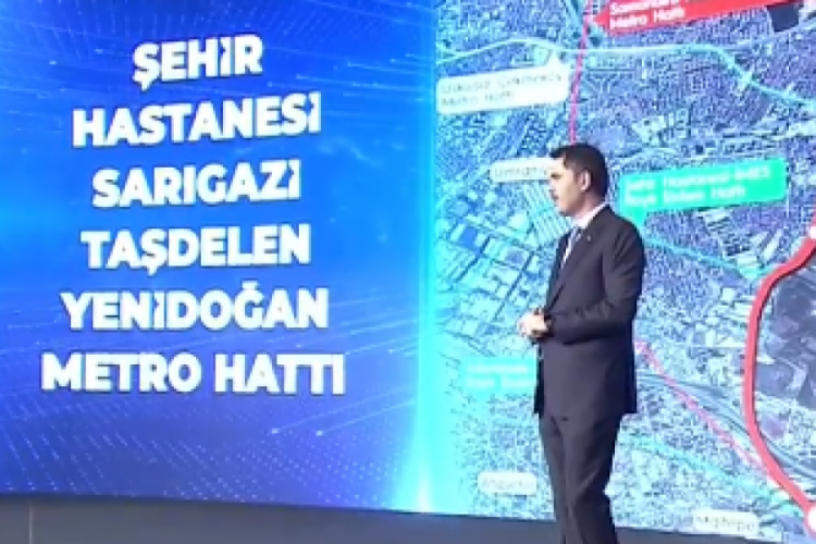 Murat Kurum 'Siztem İstanbul' projesini anlattı