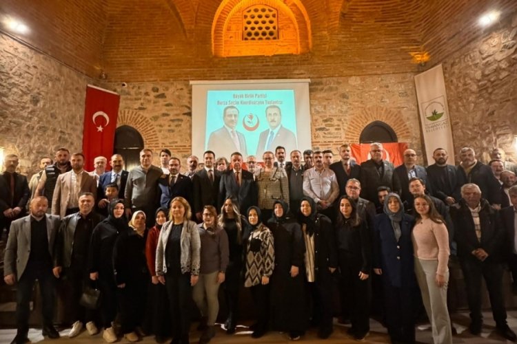 Ekrem Alfatlı, Bursa Belediye Meclis &uuml;yesi adayları ile bir araya geldi