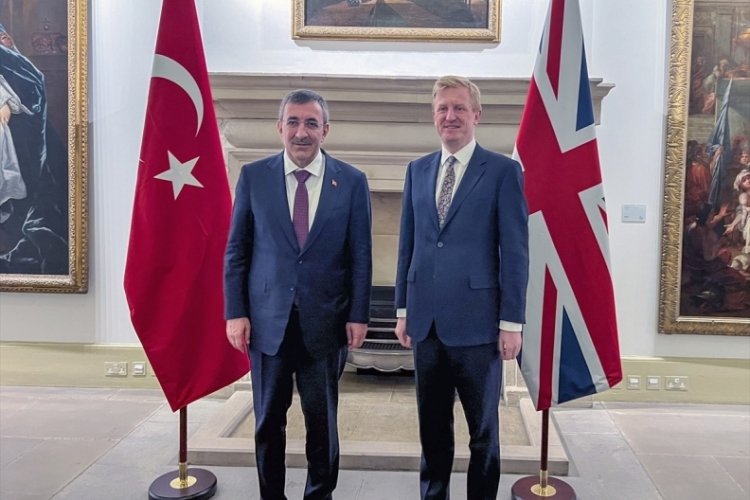 Cevdet Yılmaz, İngiltere Başbakan Yardımcısı Dowden ile g&ouml;r&uuml;şt&uuml;
