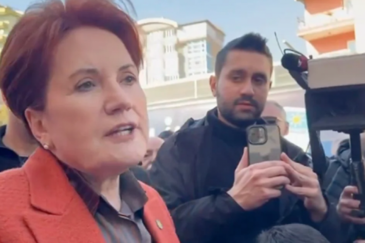 Akşener ile vatandaş arasında tartışma!