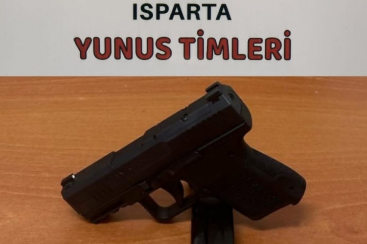 Isparta'da 452 şok uygulamada 7 şahıs hakkında işlem yapıldı