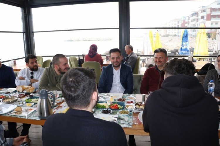 AK Parti Mudanya BB Adayı G&ouml;khan Din&ccedil;er'den Mudanya'ya spor yatırımı s&ouml;z&uuml;