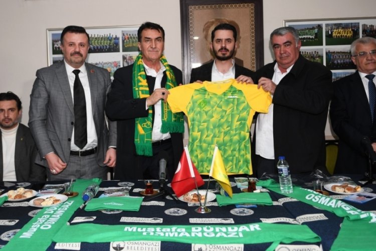 Bursa Osmangazi BB D&uuml;ndar'dan Altınok Spor Kul&uuml;b&uuml;'ne ziyaret