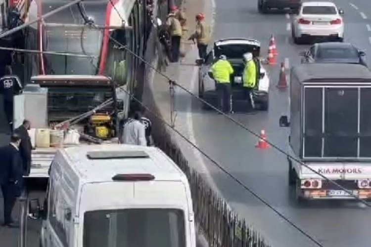 İstanbul'da tramvay hattında can pazarı