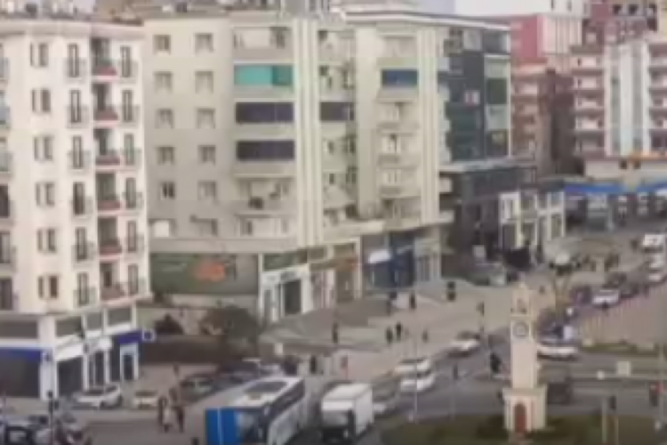 Mardin'de dron destekli trafik denetimi