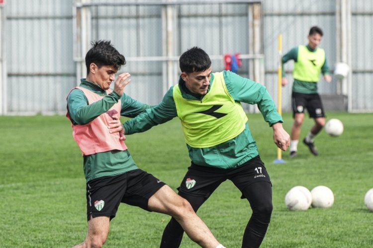 Bursaspor taktik &ccedil;alıştı