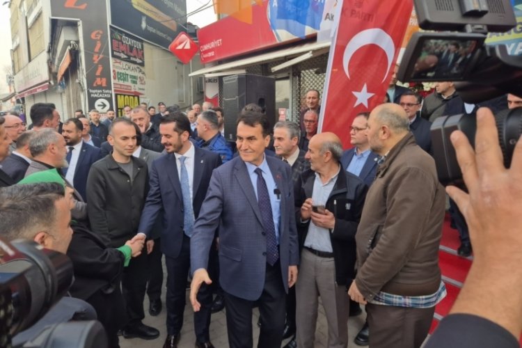 Mustafa D&uuml;ndar, Se&ccedil;im İrtibat Ofisi'ni a&ccedil;tı