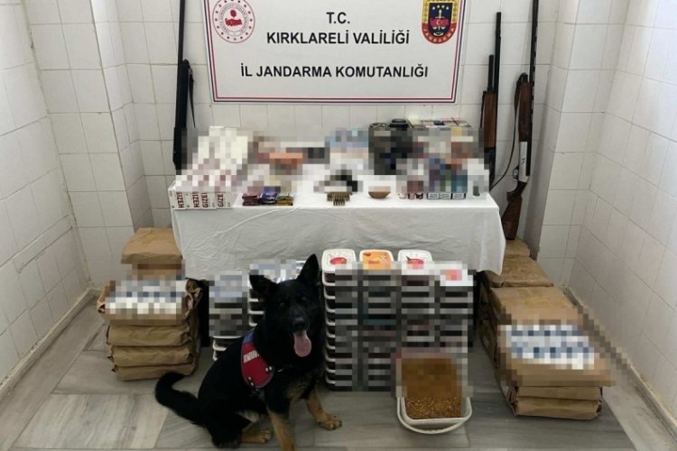 Kırklareli'nde ka&ccedil;ak&ccedil;ılık operasyonu