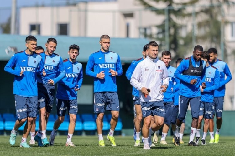 Trabzonspor, Alanyaspor ma&ccedil;ı hazırlıklarında