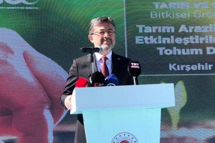 Bakan Yumaklı'dan tohum a&ccedil;ıklaması