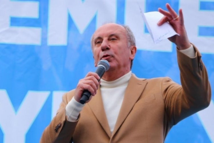 Muharrem İnce'den YSK'ya tepki!