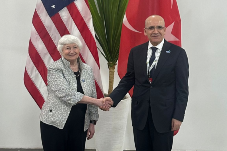 Bakan Şimşek, G20 Bakanlar ve Merkez Bankası Başkanları toplantısına katıldı