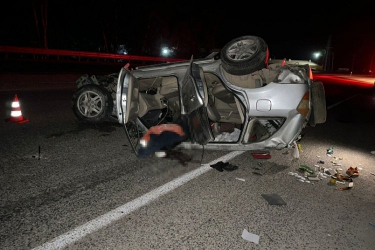 Adana'da kontrolden &ccedil;ıkan cip takla attı: 1 &ouml;l&uuml;