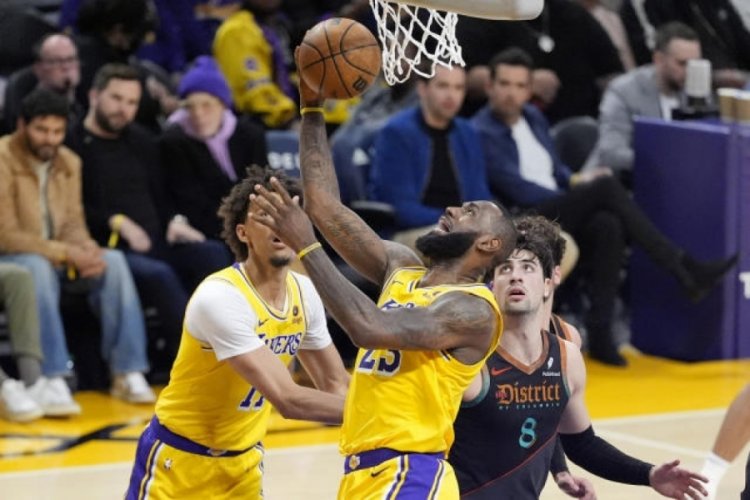 Lakers, Wizards'ı uzatmalarda ge&ccedil;ti