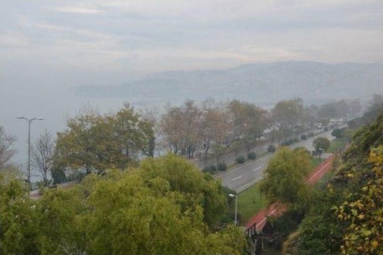 Zonguldak'ın kıyı kesimlerinde yoğun sis etkili oldu