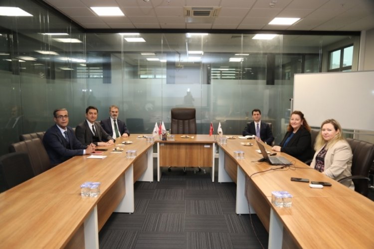 Sanayi ve Teknoloji Bakanlığı y&ouml;neticileri Bursateknopark'ta