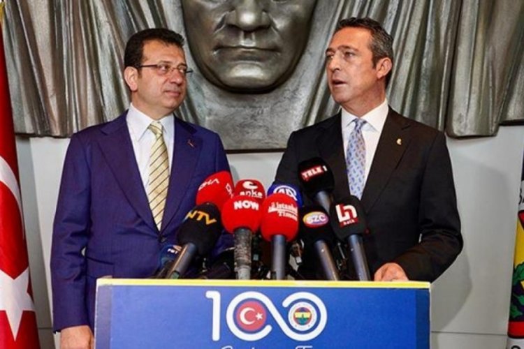 İmamoğlu'ndan Ali Ko&ccedil;'a ziyaret!
