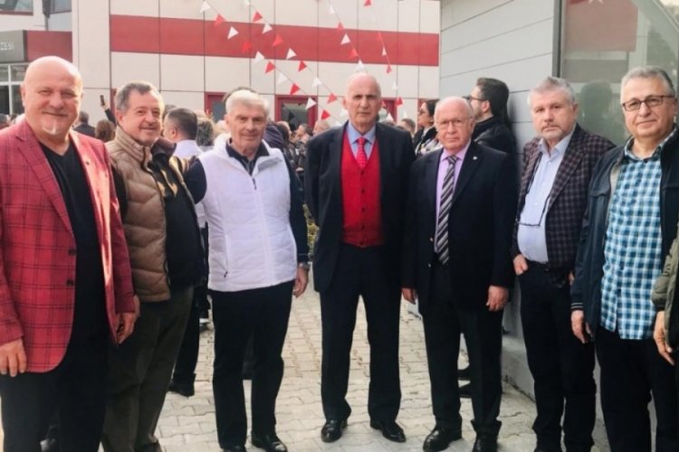 Bursaspor y&ouml;netim kurulu Sağlık M&uuml;zesi'nin a&ccedil;ılışına katıldı