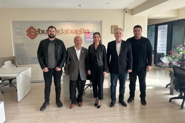 TSYD Bursa Şubesi Başkan Adayı Cemal Ekentok'tan Bursada Bug&uuml;n'e ziyaret!