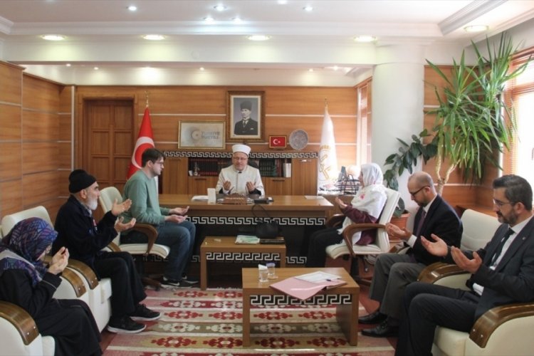 ABD vatandaşı Bolu'da M&uuml;sl&uuml;man oldu