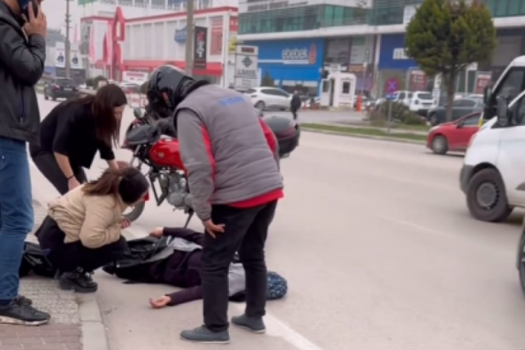 Bursa'da trafik kazası! 1 yaralı