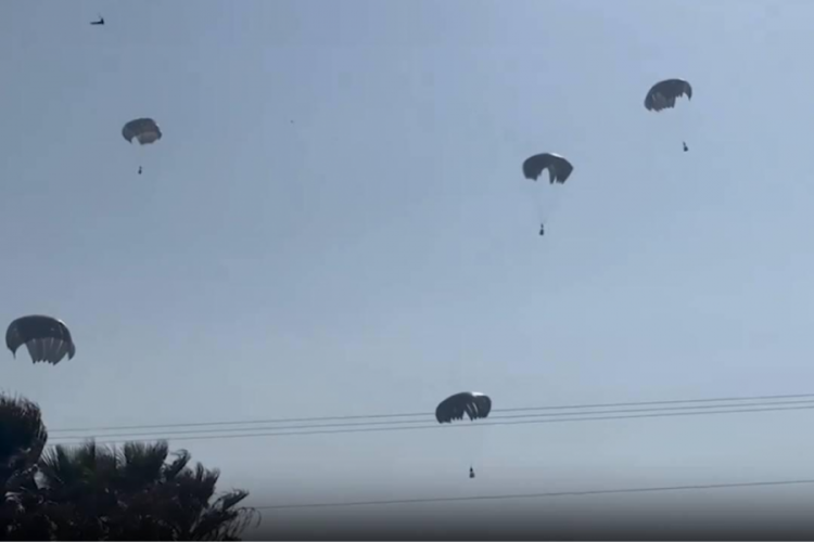 Bel&ccedil;ika, Gazze'ye havadan yardım ulaştıracağını duyurdu