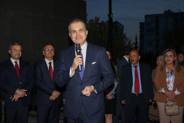 AK Parti S&ouml;zc&uuml;s&uuml; &Ouml;mer &Ccedil;elik, Adana'da konuştu