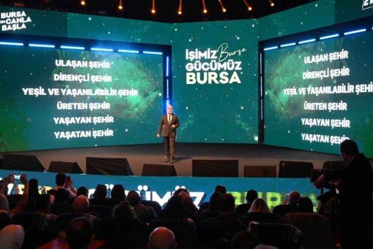 Bursa BBB Adayı Aktaş projelerini a&ccedil;ıkladı