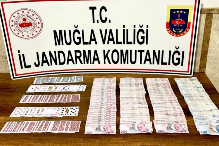 Muğla Fethiye'de kumar operasyonu