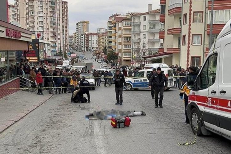Kayseri'de eniştesini tabanca ile &ouml;ld&uuml;r&uuml;p, otomobille &uuml;zerinden ge&ccedil;ti