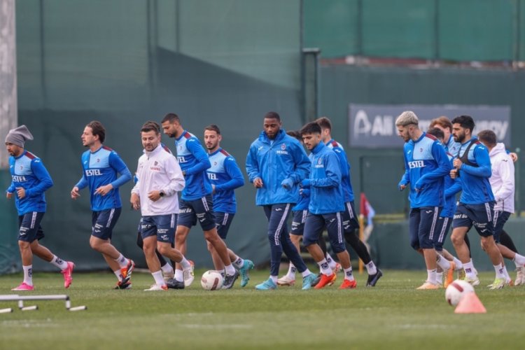 Trabzonspor'un, Alanyaspor ma&ccedil;ı kamp kadrosu belli oldu