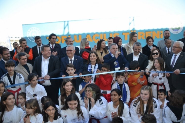 Bakan Bak, Keşan'da toplu a&ccedil;ılış t&ouml;renine katıldı