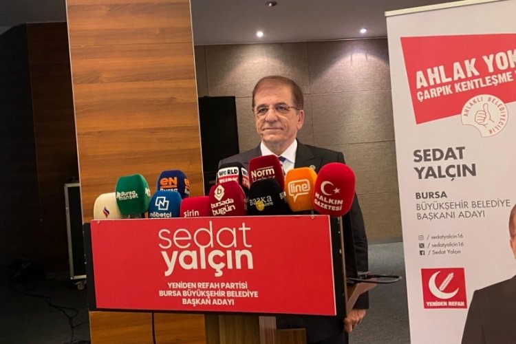 YRP Bursa BBB Adayı Yal&ccedil;ın, beşinci proje tanıtım toplantısını d&uuml;zenledi