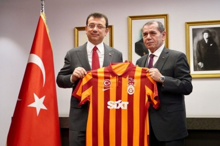 İmamoğlu'dan Galatasaray'a ziyaret