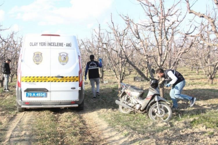 Karaman'da yaşlı adam elma bah&ccedil;esinde &ouml;l&uuml; bulundu