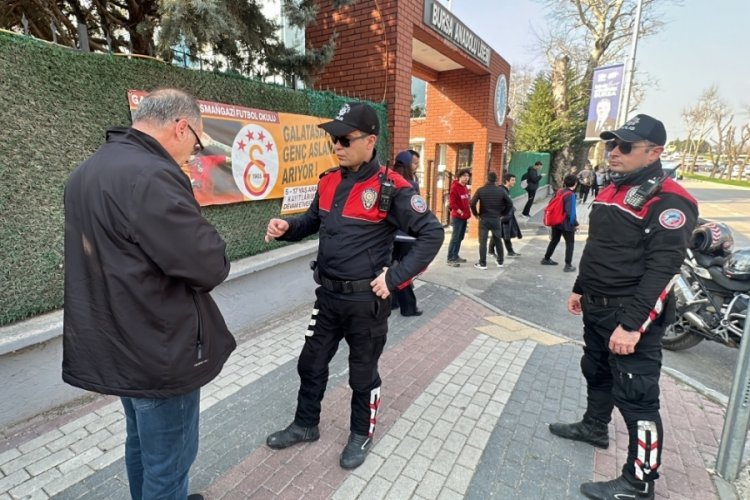 Bursa'da "Huzurlu Eğitim" uygulaması