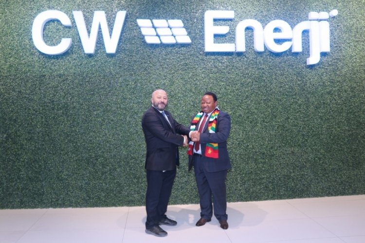 CW Enerji Zimbabve Cumhuriyeti Dışişleri ve Uluslararası Ticaret Bakanı Frederick Shava'yı ağırladı