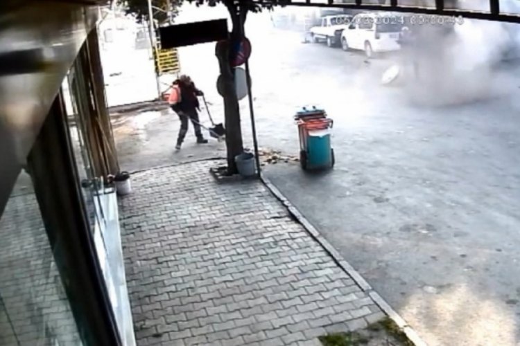 Adana'da r&ouml;gar kapağı patladı!