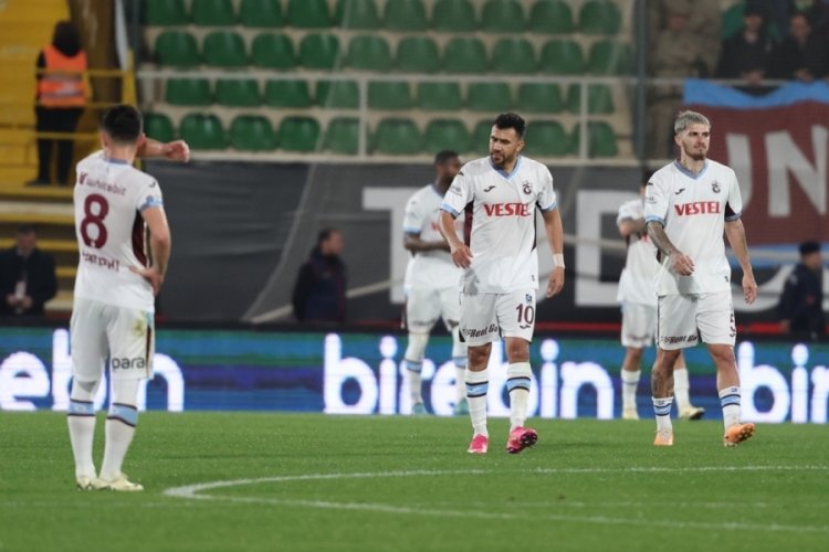 Trabzonspor'un galibiyet serisi sona erdi