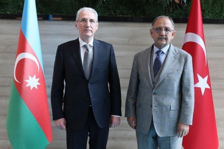 Bakan &Ouml;zhaseki, Azerbaycan Ekoloji ve Tabii Kaynaklar Bakanı ile bir araya geldi